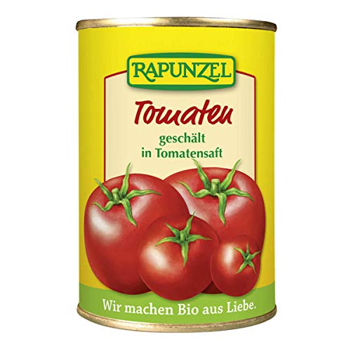 Rapunzel - Tomaten geschält in der Dose - 0,4 kg - 6er Pack von Rapunzel Naturkost