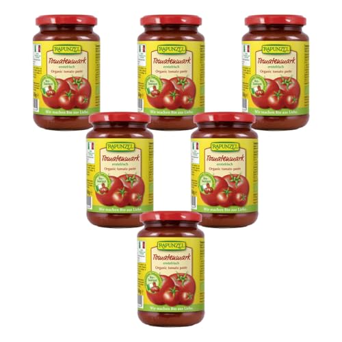 Rapunzel - Tomatenmark 22% Tr.M. - 0,36 kg - 6er Pack von Rapunzel Naturkost