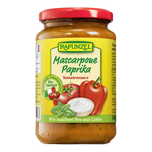 Rapunzel - Tomatensauce Mascarpone Paprika - 0,33 l - 6er Pack von Rapunzel Naturkost