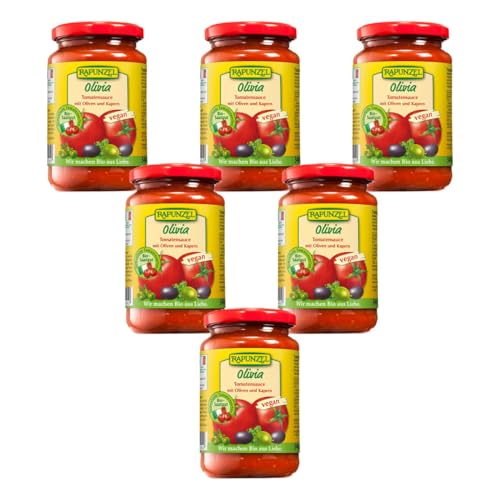 Rapunzel - Tomatensauce Olivia - 0,33 l - 6er Pack Rapunzel - Tomatensauce Olivia - 0,33 l - 6er Pack von Rapunzel Naturkost