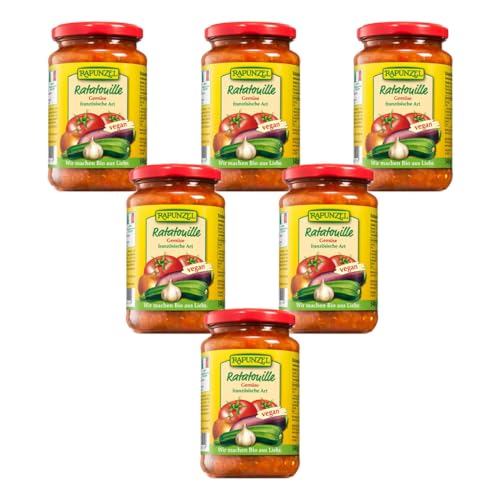 Rapunzel - Tomatensauce Ratatouille - 0,335 l - 6er Pack Rapunzel - Tomatensauce Ratatouille - 0,335 l - 6er Pack von Rapunzel Naturkost