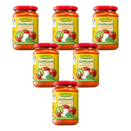 Rapunzel - Tomatensauce Ricotta - 0,345 l - 6er Pack Rapunzel - Tomatensauce Ricotta - 0,345 l - 6er Pack von Rapunzel Naturkost