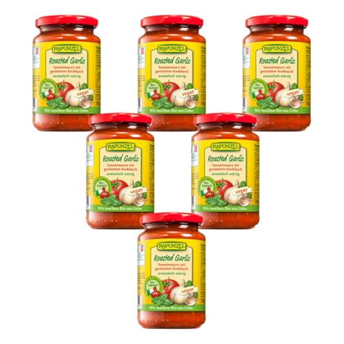 Rapunzel - Tomatensauce Roasted Garlic - 0,33 l - 6er Pack Rapunzel - Tomatensauce Roasted Garlic - 0,33 l - 6er Pack von Rapunzel Naturkost