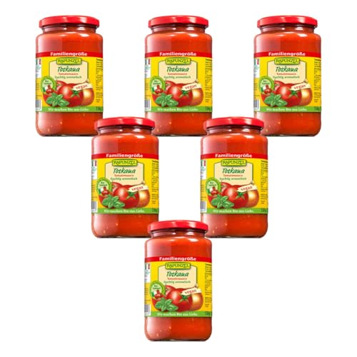 Rapunzel - Tomatensauce Toskana - 0,525 l - 6er Pack Rapunzel - Tomatensauce Toskana - 0,525 l - 6er Pack von Rapunzel Naturkost
