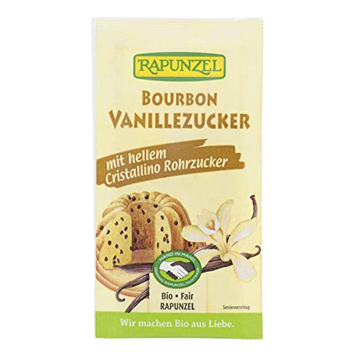 Rapunzel - Vanillezucker Bourbon mit Cristallino HIH - 4 g - 14er Pack von Rapunzel Naturkost