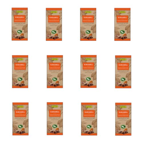 Rapunzel - Vollmilch Schokolade mit Karamellfüllung HIH - 100 g - 12er Pack Rapunzel - Vollmilch Schokolade mit Karamellfüllung HIH - 100 g - 12er Pack von Rapunzel Naturkost