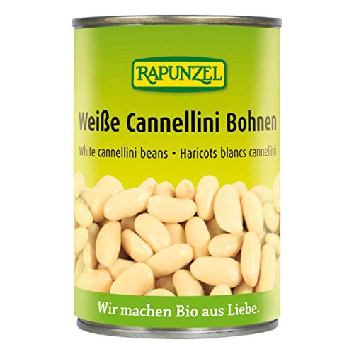 Rapunzel - Weiße Cannellini Bohnen in der Dose - 0,4 kg - 6er Pack von Rapunzel Naturkost