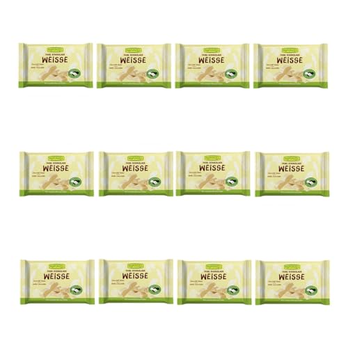 Rapunzel - Weiße Schokolade HIH - 100 g - 12er Pack Rapunzel - Weiße Schokolade HIH - 100 g - 12er Pack von Rapunzel Naturkost