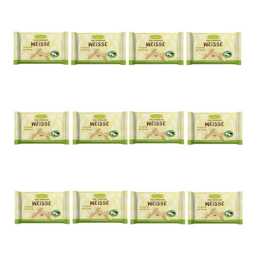 Rapunzel - Weiße Schokolade HIH - 100 g - 12er Pack von Rapunzel Naturkost