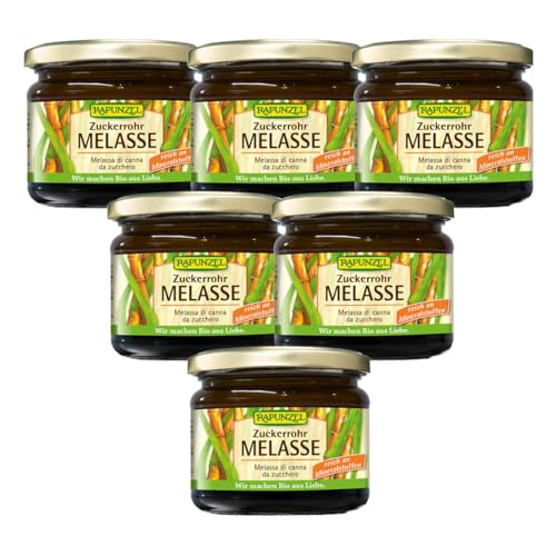 Rapunzel - Zuckerrohr-Melasse - 0,3 kg - 6er Pack Rapunzel - Zuckerrohr-Melasse - 0,3 kg - 6er Pack von Rapunzel Naturkost