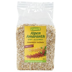 Amaranth, gepufft von RAPUNZEL