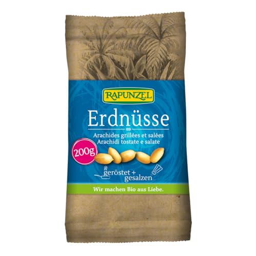 Erdnüsse geröstet. gesalzen (200 g) von Rapunzel