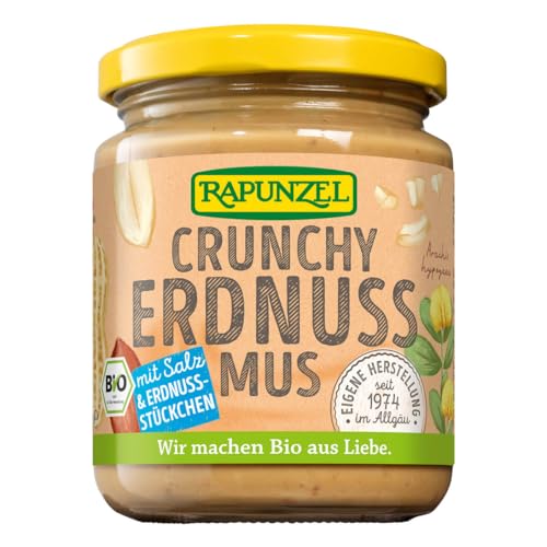 Erdnussmus Crunchy mit Salz von Rapunzel