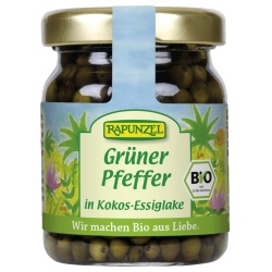 Grüner Pfeffer in Kokos-Essiglake von RAPUNZEL