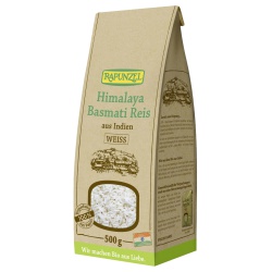 Himalaya-Basmati-Reis, weiß von RAPUNZEL