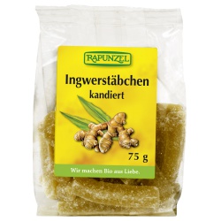 Ingwerstäbchen, kandiert von RAPUNZEL