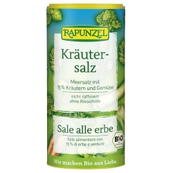 Kräutersalz in der Streudose von RAPUNZEL