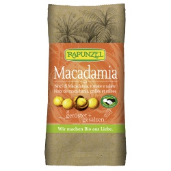 Macadamianüsse, geröstet und gesalzen von RAPUNZEL