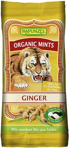 Organic Mints Ginger HIH (100 g) von Rapunzel
