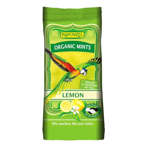 Organic Mints Lemon HIH (100 g) von Rapunzel