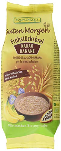 RAPUNZEL Bio Frühstücksbrei Kakao-Banane, 2er Pack (2 x 500 g) von Rapunzel