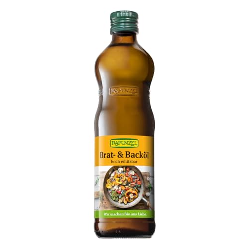 RAPUNZEL Brat- und Backöl, 1er Pack (1 x 0,50l) - Bio von Rapunzel