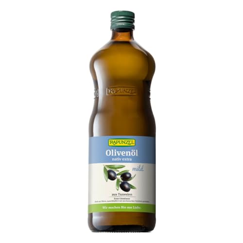 RAPUNZEL Olivenöl mild, nativ extra, 1er Pack (1 x 1l) - Bio von Rapunzel