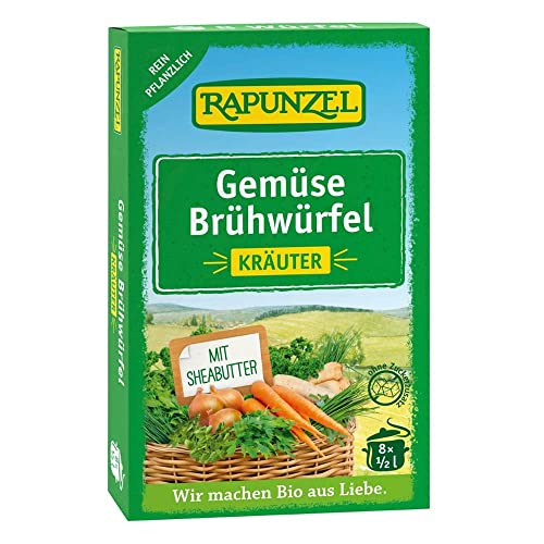 Rapunzel, Gemüse-Brühwürfel mit Kräutern, mit Bio-Hefe, 8St Rapunzel, Gemüse-Brühwürfel mit Kräutern, mit Bio-Hefe, 8St von Rapunzel