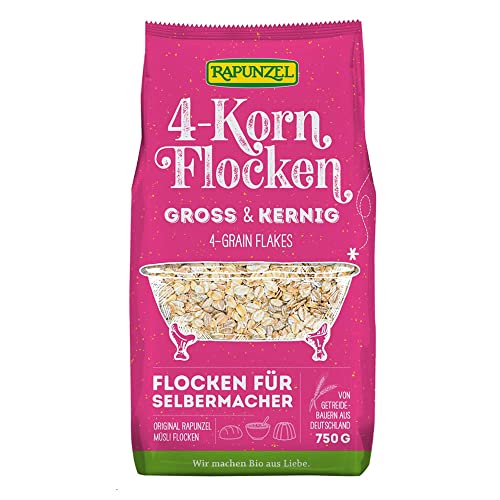 4-Korn-Flocken Großblatt von Rapunzel