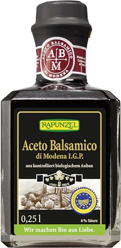 Rapunzel Bio Aceto Balsamico di Modena I.G.P., Premium (6 x 250 ml) von Rapunzel