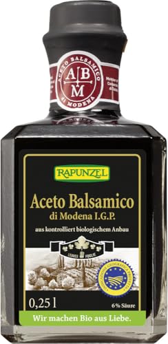 Rapunzel Bio Aceto Balsamico di Modena I.G.P., Premium (6 x 250 ml) von Rapunzel