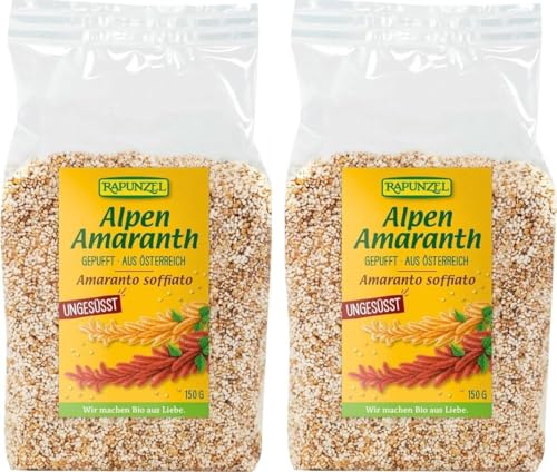 Alpen-Amaranth gepufft 2 x 150 gr von Rapunzel