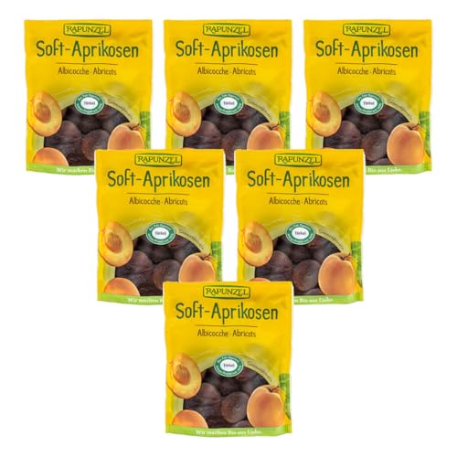 Rapunzel Bio Aprikosen Soft, entsteint, Projekt (6 x 200 gr) von Rapunzel
