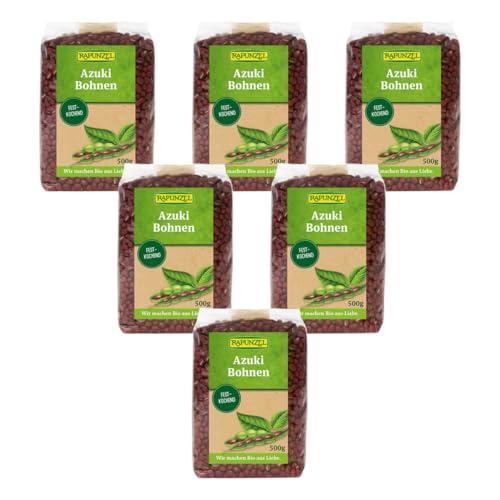 Rapunzel Bio Azukibohnen (6 x 500 gr) von Rapunzel