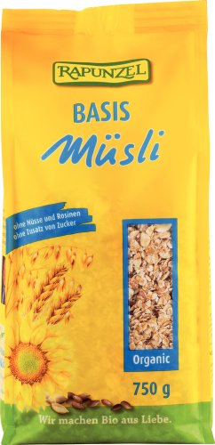 Rapunzel Basis Müsli, 2er Pack (2 x 750 g) - Bio von Rapunzel