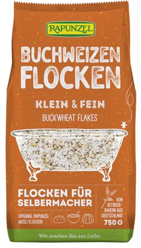 Buchweizenflocken Kleinblatt 6 x 750 gr von Rapunzel