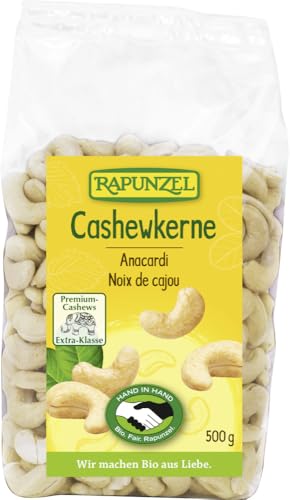 Rapunzel Bio Cashewkerne ganz HIH (2 x 500 gr) von Rapunzel