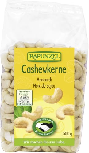 Cashewkerne ganz HIH 6 x 500 gr von Rapunzel