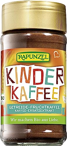 Rapunzel Bio Kinderkaffee Instant Getreide-Fruchtkaffee (6 x 80 gr) von Rapunzel