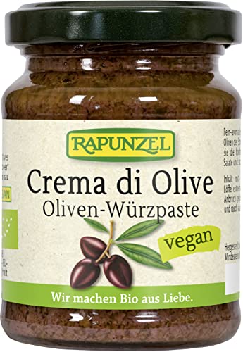 Rapunzel Bio Crema di Olive, Oliven-Würzpaste (2 x 120 gr) von Rapunzel