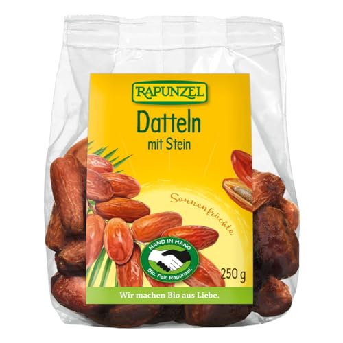 Rapunzel Bio Datteln mit Stein, Deglet Nour, 1er Pack (1 x 250 g) - BIO von Rapunzel