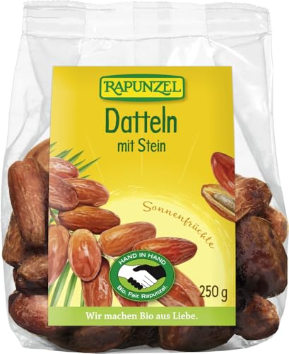 Datteln Deglet Nour, mit Stein, HIH 6 x 250 gr von Rapunzel