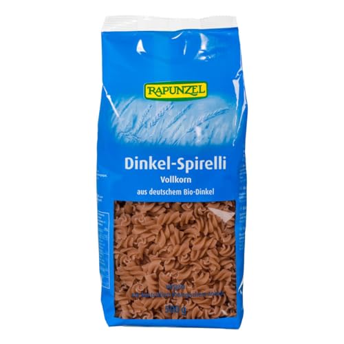 Rapunzel Bio Dinkel Spirelli (Vollkorn) aus Deutschland - 1er Pack (1 x 500g) - BIO von Rapunzel