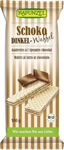 Dinkel-Waffeln Schoko 6 x 100 gr von Rapunzel