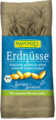 Rapunzel Bio Erdnüsse geröstet, gesalzen (2 x 75 gr) von Rapunzel