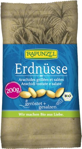 Erdnüsse geröstet, gesalzen 6 x 200 gr von Rapunzel