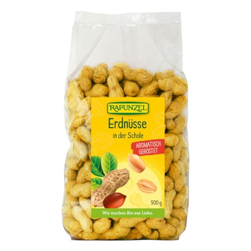 Rapunzel Bio Erdnüsse in der Schale, 1er Pack (1 x 500g) - BIO von Rapunzel