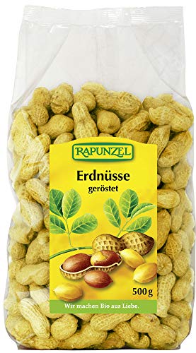 Rapunzel Bio Erdnüsse in der Schale geröstet (1 x 500 gr) von Rapunzel