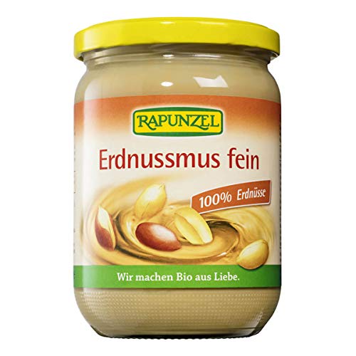 Rapunzel Bio Erdnussmus fein (6 x 500 gr) von Rapunzel