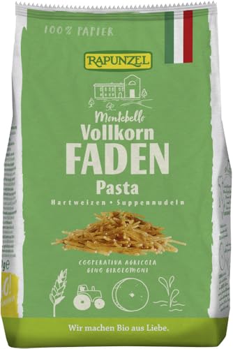 Rapunzel Bio Faden Suppennudeln Vollkorn (2 x 250 gr) von Rapunzel